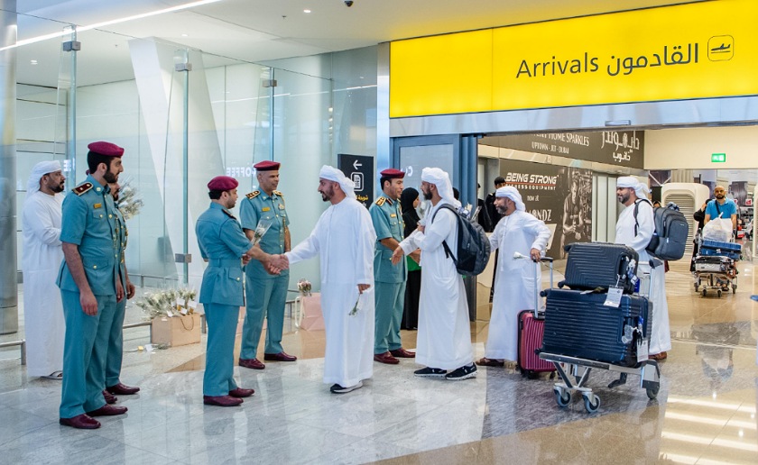 MOI Hajj Delegation Retuns to the UAE